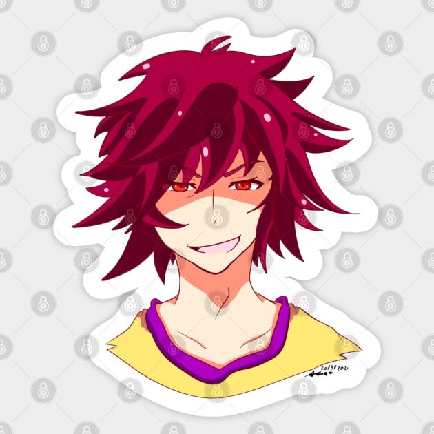 Sora (No Game No Life) Sticker by XoXy24